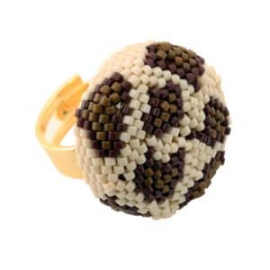 Bague Léopard Délica 11/0 (kit)