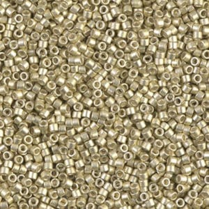Miyuki Délica 11/0 DB1151 Argent Galvanisé Mat 5g