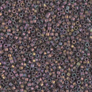 Miyuki Délica 11/0 DB1056 Mauve Irisé Métallisé Mat 5g