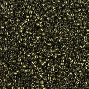 Miyuki Délica 11/0 DB0011 Olive Métallisé 8g
