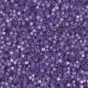 Miyuki Délica 11/0 DB1809 Lilas Soie Satiné 8g