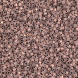 Miyuki Délica 11/0 DB0191 Vieux Rose Opal Int. Cuivré 5g