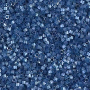 Miyuki Délica 11/0 DB1811 Bleu Foncé Soie Satiné 8g