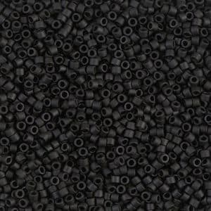 Miyuki Délica 11/0 DB0310 Noir Mat 8g