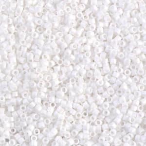Miyuki Délica 11/0 DB0351 Blanc opaque mat
