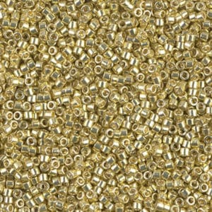 Miyuki Délica 11/0 DB0412 Jaune Métallisé 5g