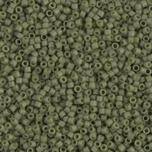 Miyuki Délica 11/0 DB0391 Vert Olive Mat 8g