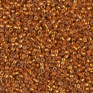 Miyuki Délica 11/0 DB0421 Orange Métallisé 5g