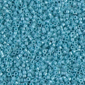 Miyuki Délica 11/0 DB0217 Aqua Clair Opaque Lustré 8g