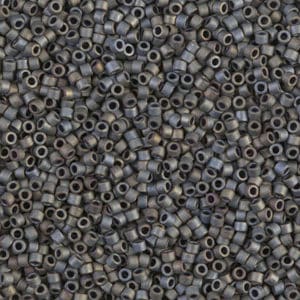 Miyuki Délica 11/0 DB0307 Gris F. métallisé Mat 8g