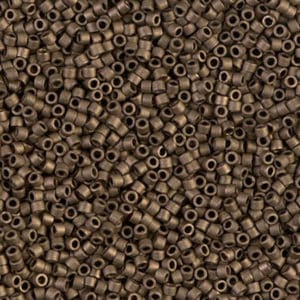 Miyuki Délica 11/0 DB0322 Bronze métallisé Mat 5g