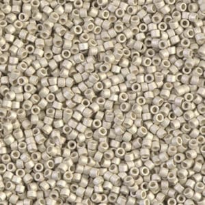 Miyuki Délica 11/0 DB0335 Argent galvanisé métalisé mat 5g