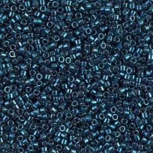 Miyuki Délica 11/0 DB0459 Blue Zircon Métallisé 5g