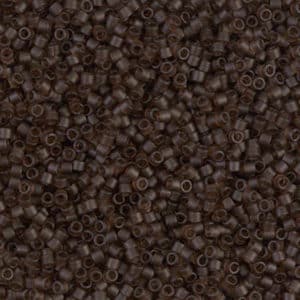 Miyuki Délica 11/0 DB0769 Brun Mat transparent 8g