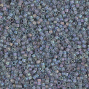 Miyuki Délica 11/0 DB0863 Gris requin AB transparent Mat 8g