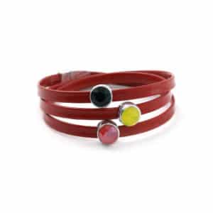Femme de foot bracelet vernis