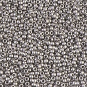 Miyuki Rocailles 11/0 N° 194F Palladium mat 2grs