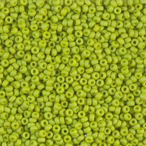 Miyuki Rocailles 11/0 N° 2316 Lime Opaque Mat 8grs