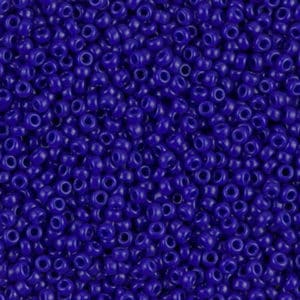 Miyuki Rocailles 11/0 N° 414 Bleu Foncé Opaque 8grs