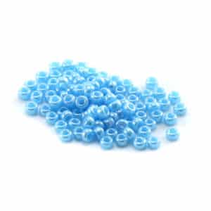Miyuki Rocailles 11/0 N° 433 Aquamarine Opaque Lustré 8grs
