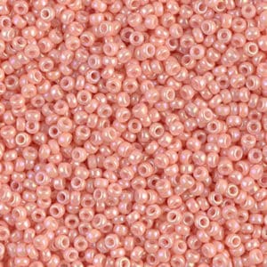 Miyuki Rocailles 11/0 N° 596 Rose Lustré 8grs