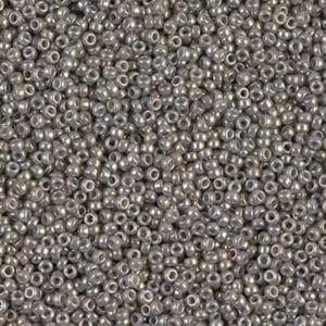 Miyuki Rocailles 15/0 N°1865 Gris fumé opaque lustré 8grs