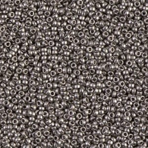 Miyuki Rocailles 15/0 N°190F Nickel Mat 5grs
