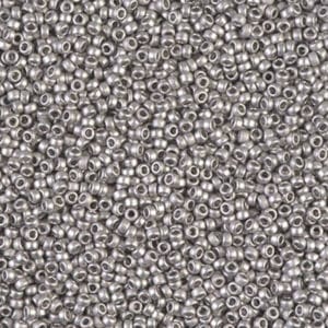 Miyuki Rocailles 15/0 N°194F Palladium mat 2grs
