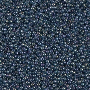 Miyuki Rocailles 15/0 N°305 Bleu Acier Irisé 8grs