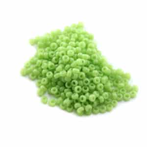 Miyuki Rocailles 15/0 N°416 Vert Pomme Opaque 8grs