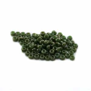 Miyuki Rocailles 15/0 N°4860 (2539L) Kaki Lustré 8grs