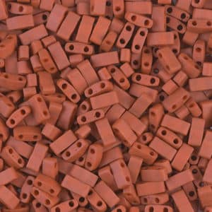 Miyuki Sachet 10g Half Tila 5x2.3x1.9mm Terra Cotta Mat N°2315