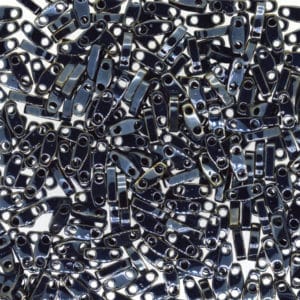 Miyuki Sachet 10g Quart Tila 5x1.2x1.9mm Hématite N°464