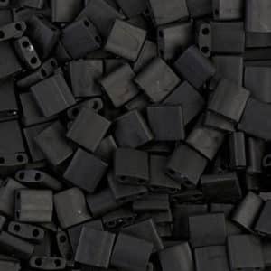 Miyuki Sachet 10g Tila 5x5x1.9mm Noir Mat N°401F