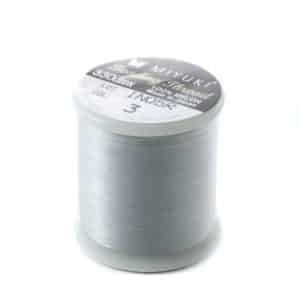 Bob. 50m Fil Miyuki Beading Gris