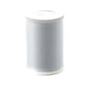 Bob. 25m Fil Miyuki Crochet 0.45mm 100% polyester Blanc