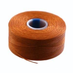 Bob 71.29M fil C-lon taille D 0.06mm Cuivre clair