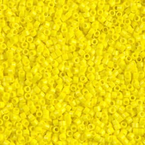 Miyuki Délica 11/0 DB721 Jaune Opaque 8g