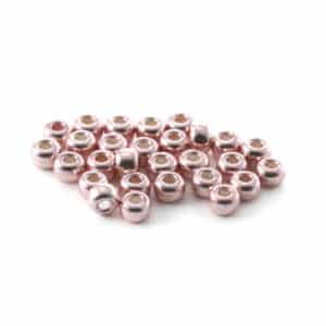 Miyuki Sachet 8g rocailles 8/0 Rose Clair Galvanisé n°1086