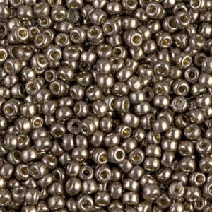 Miyuki Sachet 8g rocailles 8/0 Nickel Galvanisé n°4222