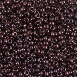 Miyuki Sachet 8g rocailles 8/0 Framboise Métallisé N°460