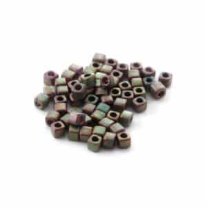 Miyuki cube 1.8mm Khaki Multi Métallisé N°2035 10g