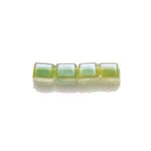 Miyuki cube 3mm C. int. Vert pomme N°245 10g