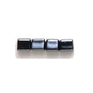 Miyuki cube 3mm Jet Hematite N°451 10g