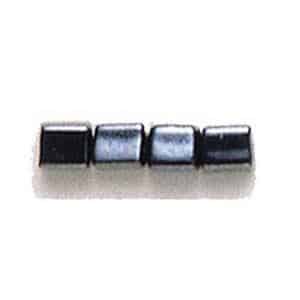 Miyuki cube 4mm Jet Hematite N°451 10g