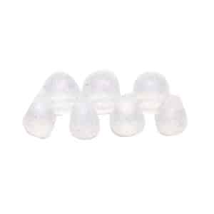 Sachet 8g Gouttes 3.4mm Crystal transparent Mat N°131F