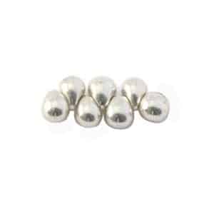 Sachet 8g Gouttes 3.4mm Argent métallisé N°1051