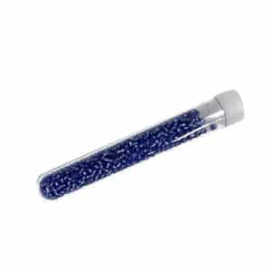 Tube 7grs rocailles ASIE 9/0 Bleu Transparent
