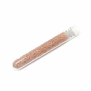 Tube 7grs rocailles ASIE 9/0 Saumon Nacré