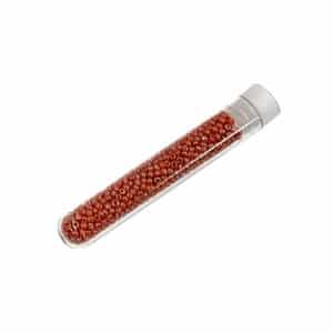 Tube 7grs rocailles ASIE 9/0 Orange Irisé n°24